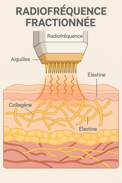 mode-fonctionnement-radiofrequence-fractionnée-soin-anti-age-beauty-center-fro-you Schéma de fonctionnement de la radiofréquence fractionnée – traitement anti-âge non invasif à Agadir